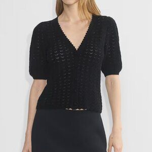 Aritzia Wilfred Fika Sweater Cardigan Sz L